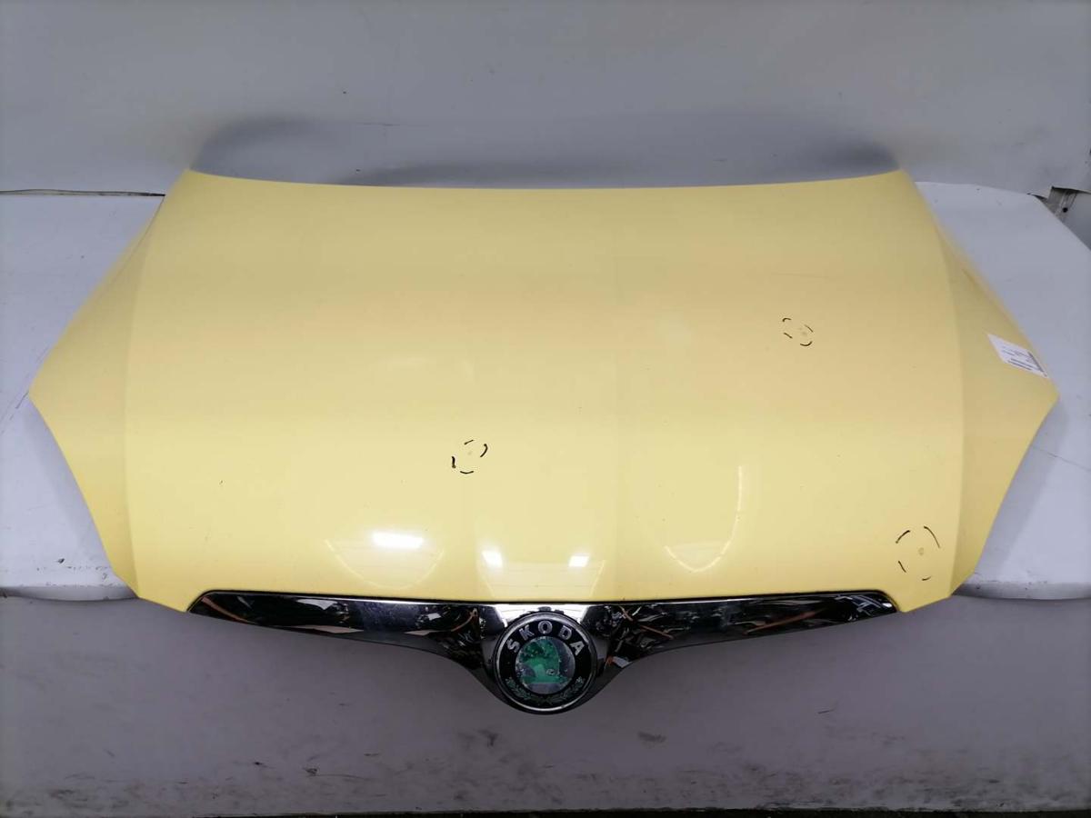 Skoda Fabia 2 original Motorhaube LF1F Gelb Bj.2009
